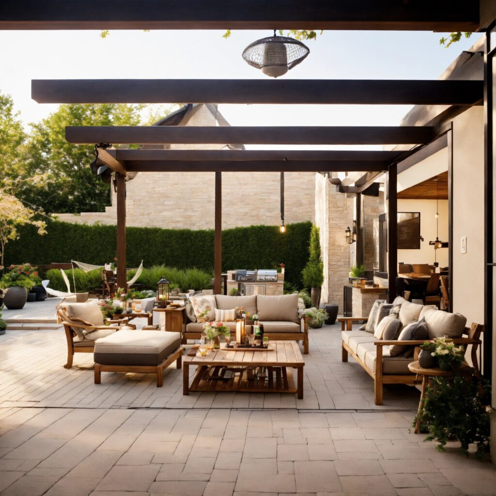 Patio Furniture with comfortable coushion Comfort cushions for patio