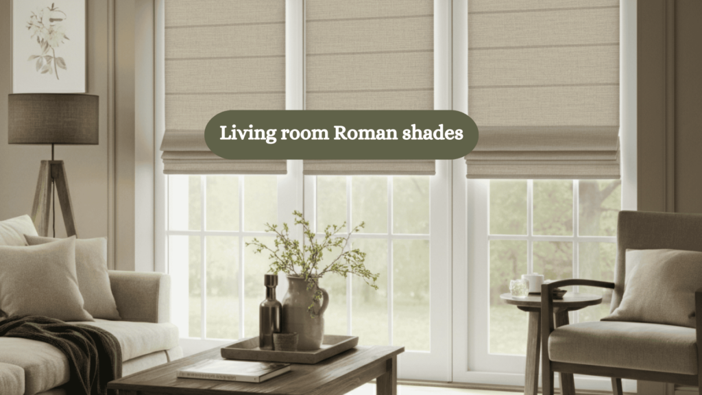Roman shades Stylish Roman Shade